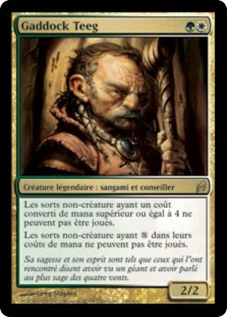 Gaddock Teeg — Lorwyn — Magic: The Gathering
