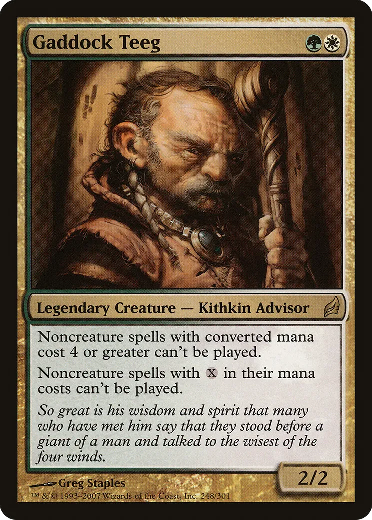 Gaddock Teeg — Lorwyn — Magic: The Gathering
