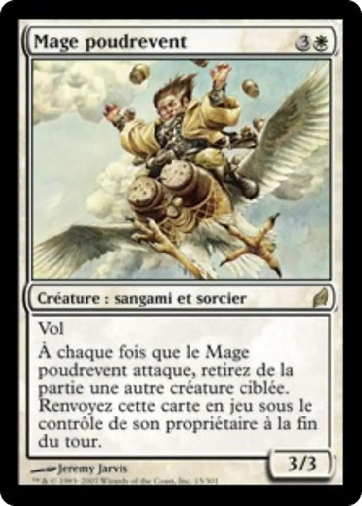 Mage poudrevent — Lorwyn — Magic: The Gathering