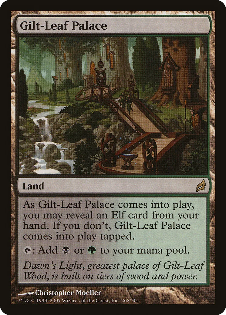Gilt-Leaf Palace — Lorwyn — Magic: The Gathering