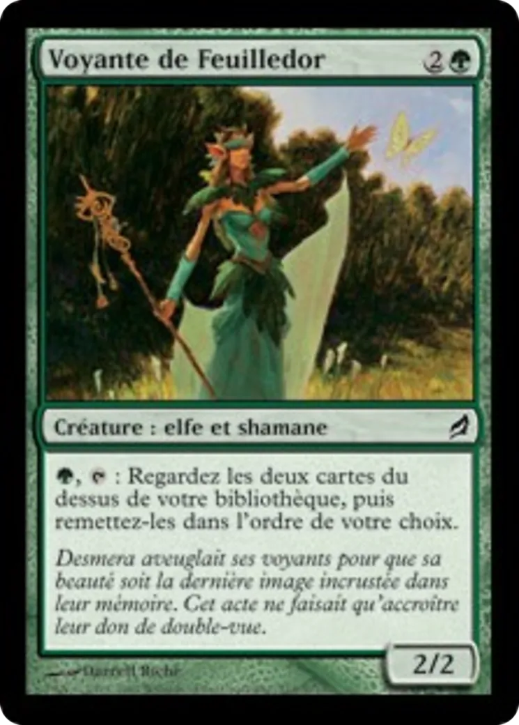 Voyante de Feuilledor — Lorwyn — Magic: The Gathering