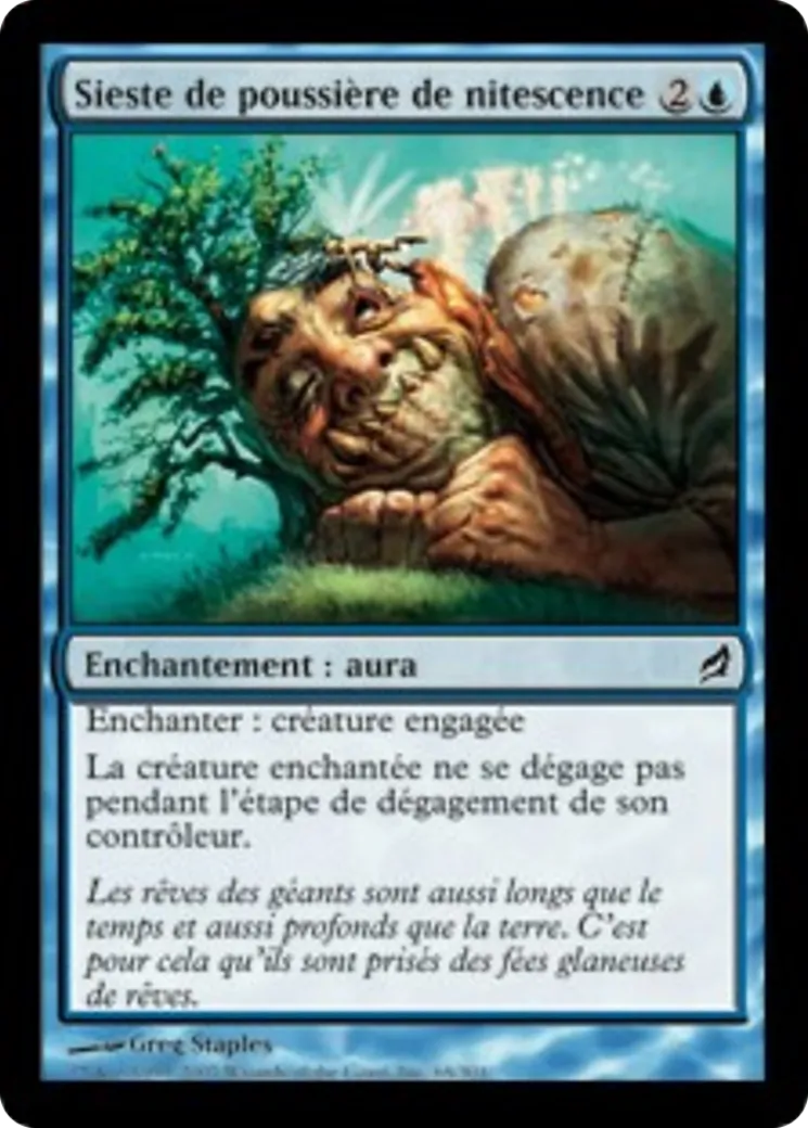 Sieste de poussière de nitescence — Lorwyn — Magic: The Gathering