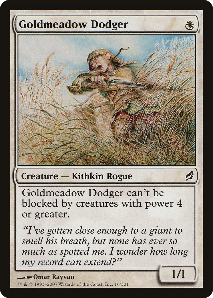 Goldmeadow Dodger — Lorwyn — Magic: The Gathering