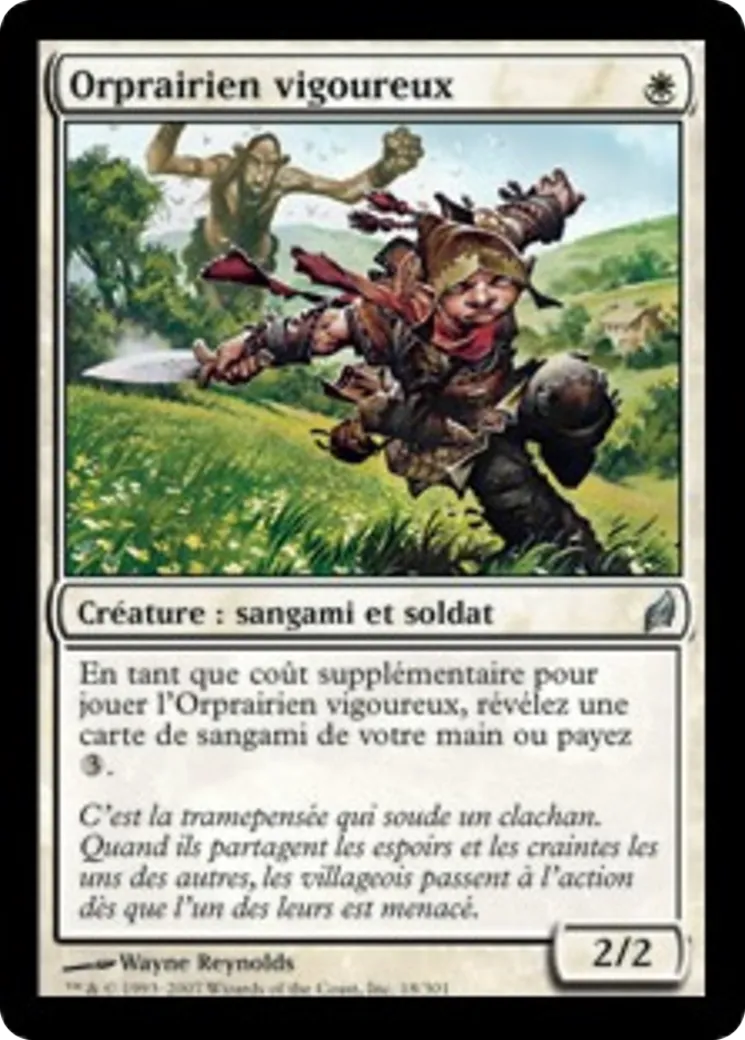 Orprairien vigoureux — Lorwyn — Magic: The Gathering