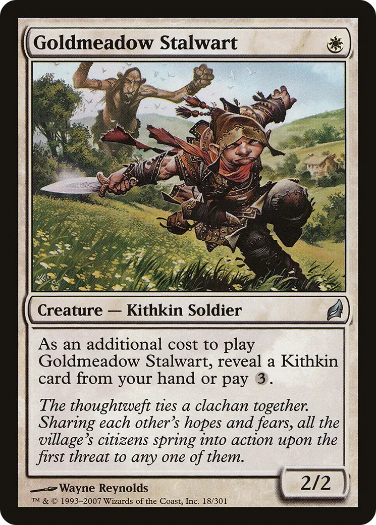 Goldmeadow Stalwart — Lorwyn — Magic: The Gathering