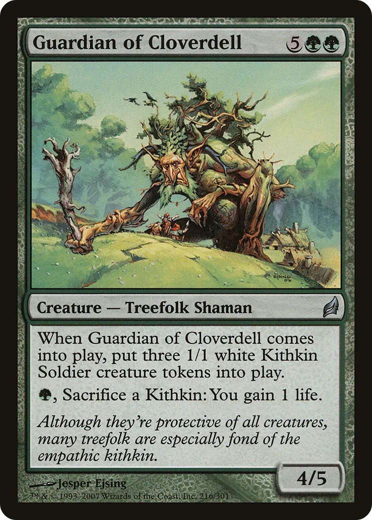 Guardian of Cloverdell — Lorwyn — Magic: The Gathering