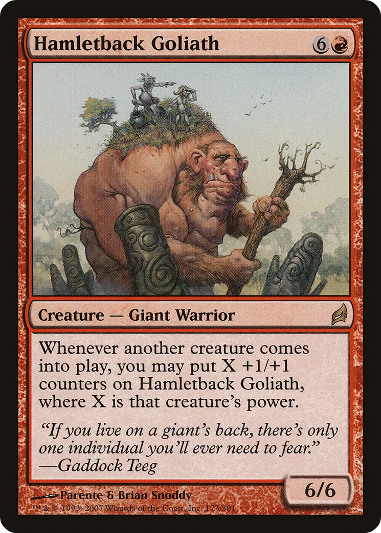 Hamletback Goliath — Lorwyn — Magic: The Gathering