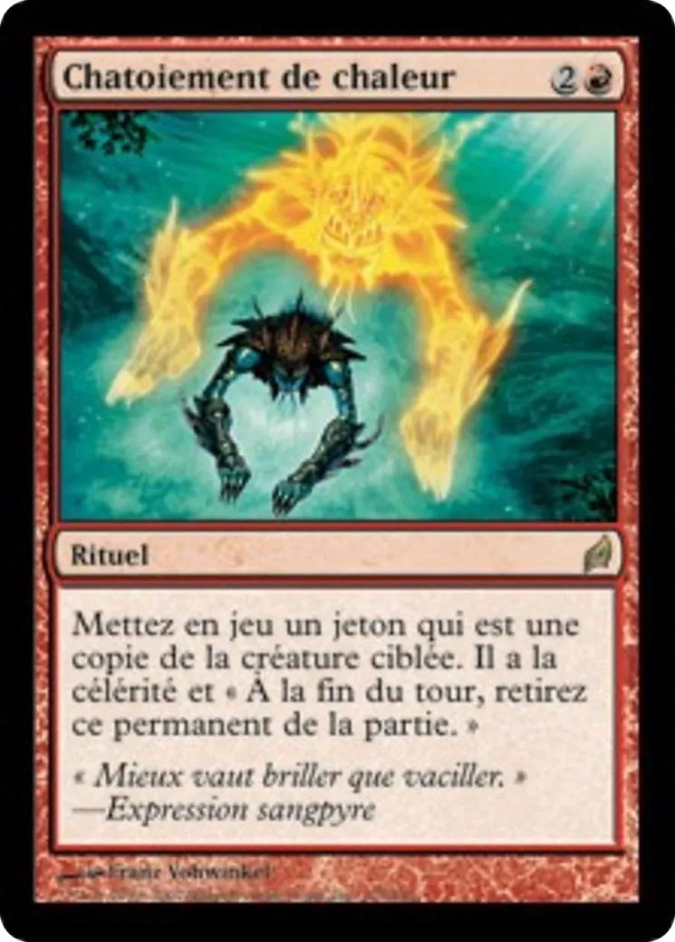 Chatoiement de chaleur — Lorwyn — Magic: The Gathering