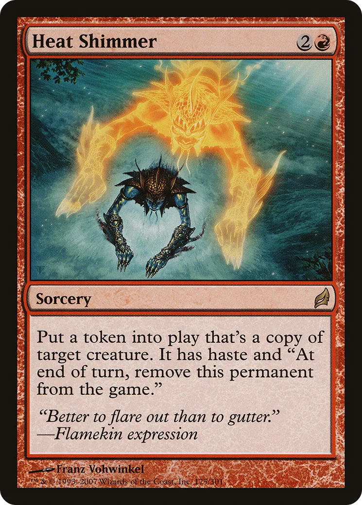 Heat Shimmer — Lorwyn — Magic: The Gathering