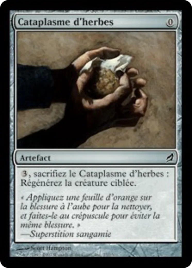 Cataplasme d'herbes — Lorwyn — Magic: The Gathering
