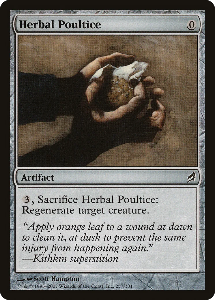 Cataplasme d'herbes — Lorwyn — Magic: The Gathering