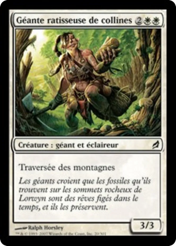 Géante ratisseuse de collines — Lorwyn — Magic: The Gathering