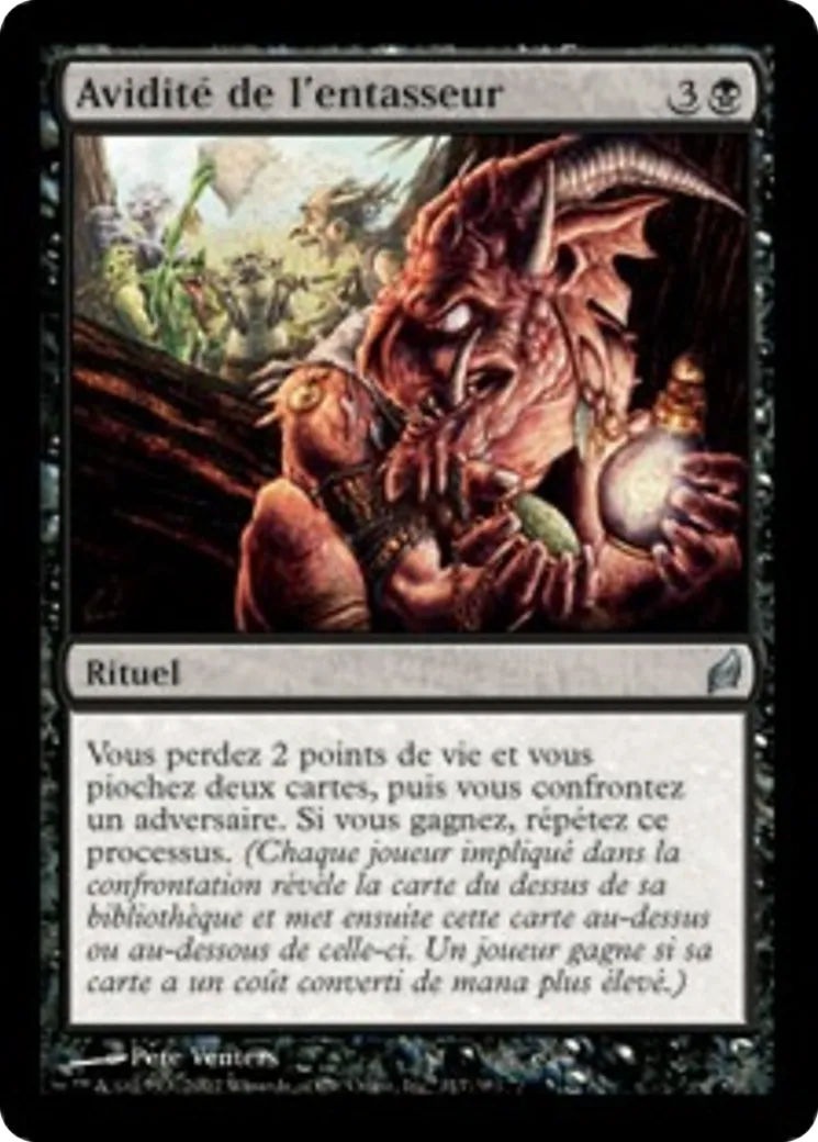Avidité de l'entasseur — Lorwyn — Magic: The Gathering