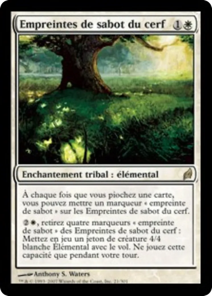 Empreintes de sabot du cerf — Lorwyn — Magic: The Gathering