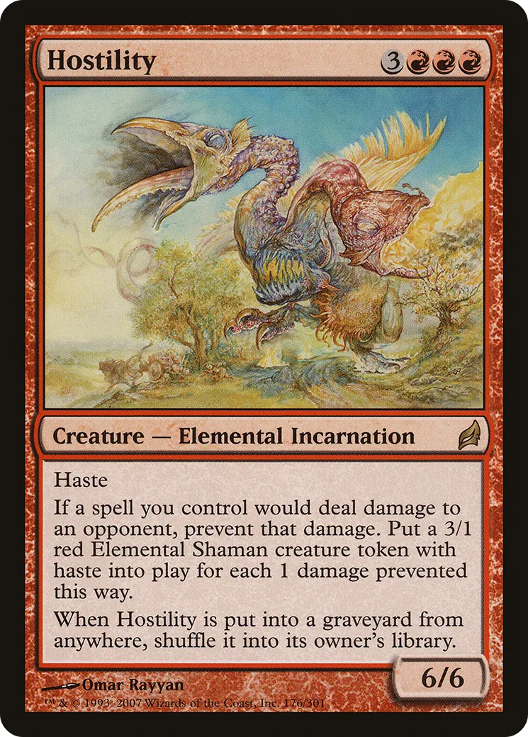 Hostilité — Lorwyn — Magic: The Gathering