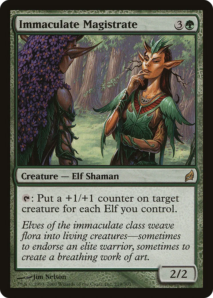 Immaculate Magistrate — Lorwyn — Magic: The Gathering