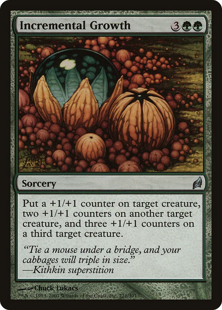 Incremental Growth — Lorwyn — Magic: The Gathering