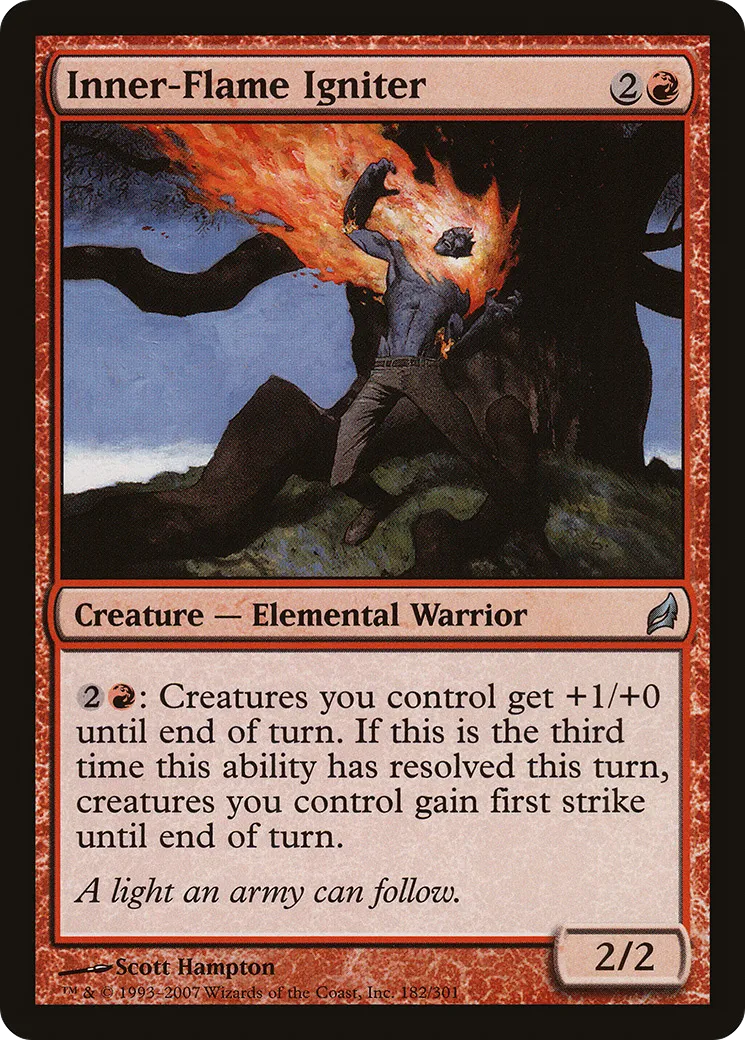 Embraseur de la Flamme intérieure — Lorwyn — Magic: The Gathering