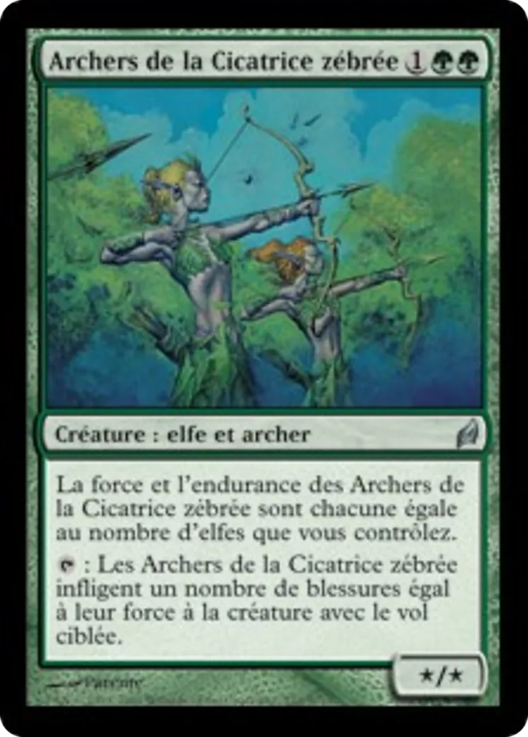 Archers de la Cicatrice zébrée — Lorwyn — Magic: The Gathering