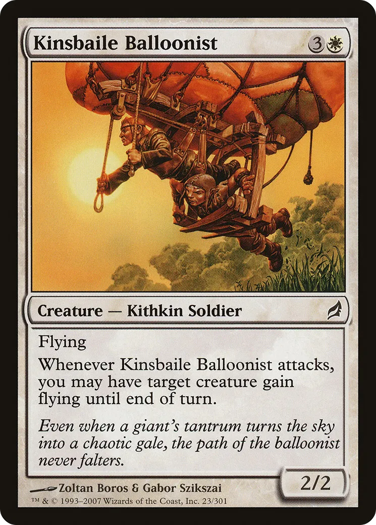 Kinsbaile Balloonist — Lorwyn — Magic: The Gathering