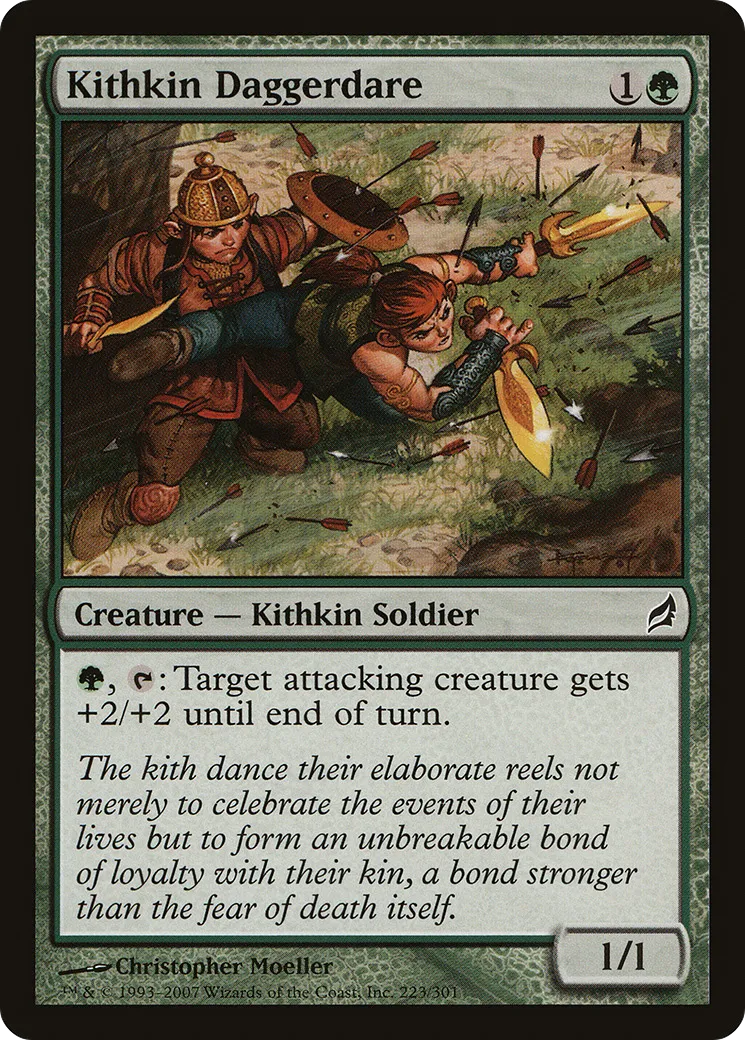 Défieuse à la dague sangamie — Lorwyn — Magic: The Gathering