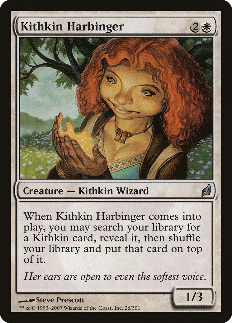 Kithkin Harbinger — Lorwyn — Magic: The Gathering