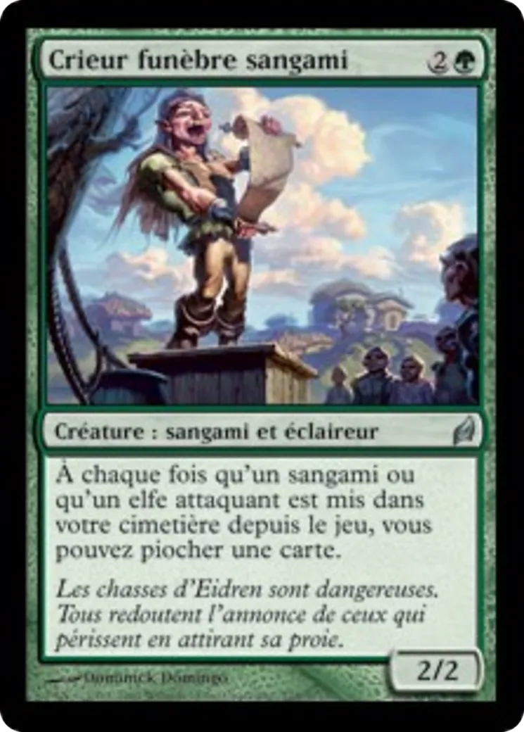 Crieur funèbre sangami — Lorwyn — Magic: The Gathering