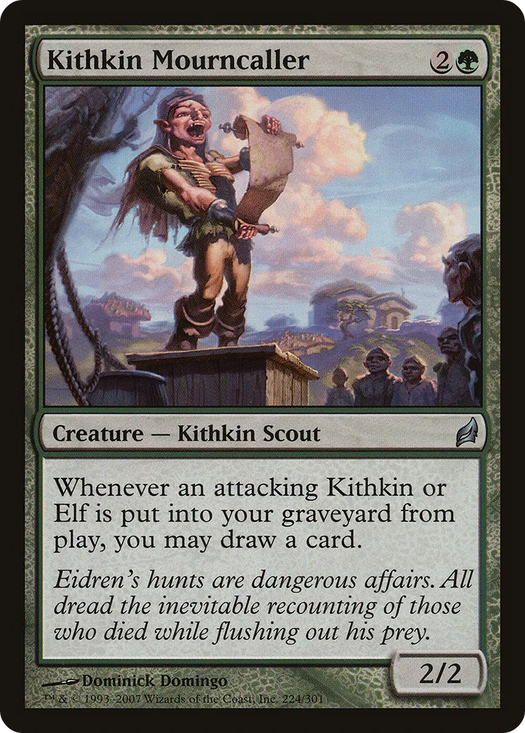 Kithkin Mourncaller — Lorwyn — Magic: The Gathering
