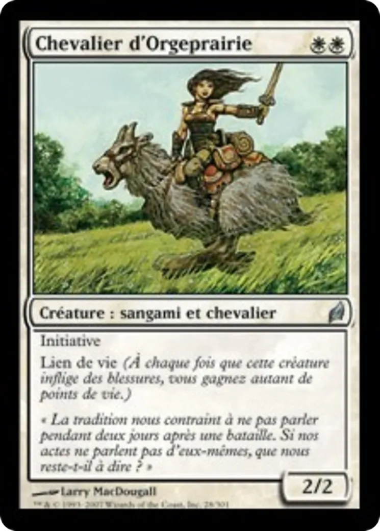 Chevalier d'Orgeprairie — Lorwyn — Magic: The Gathering