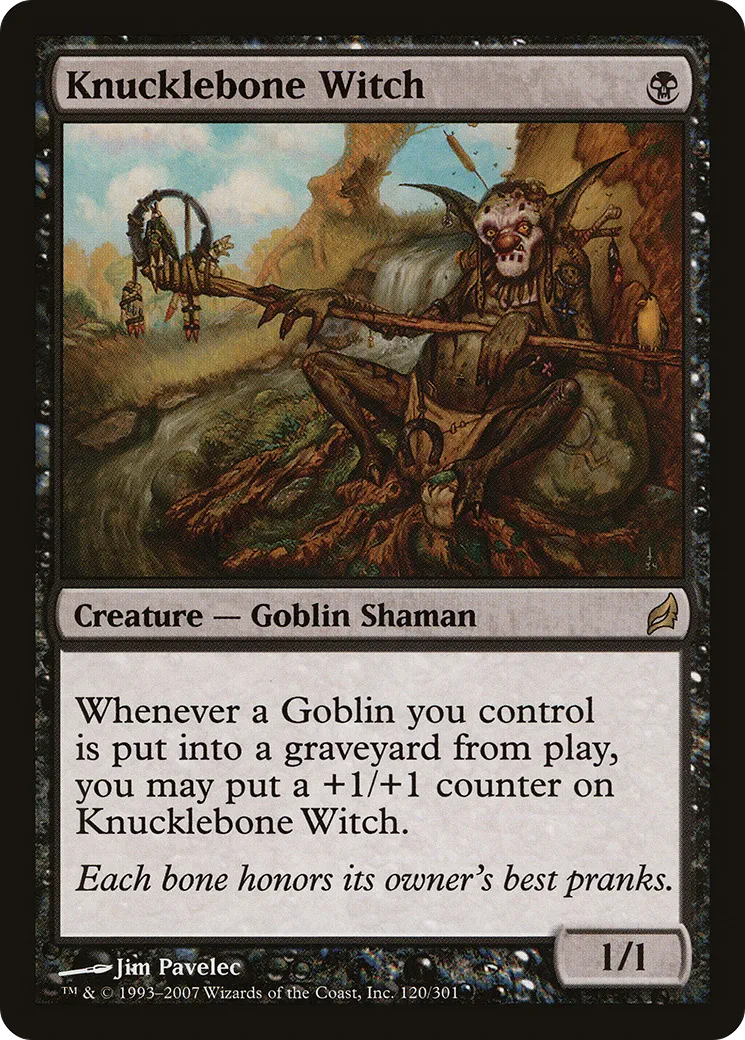 Knucklebone Witch — Lorwyn — Magic: The Gathering