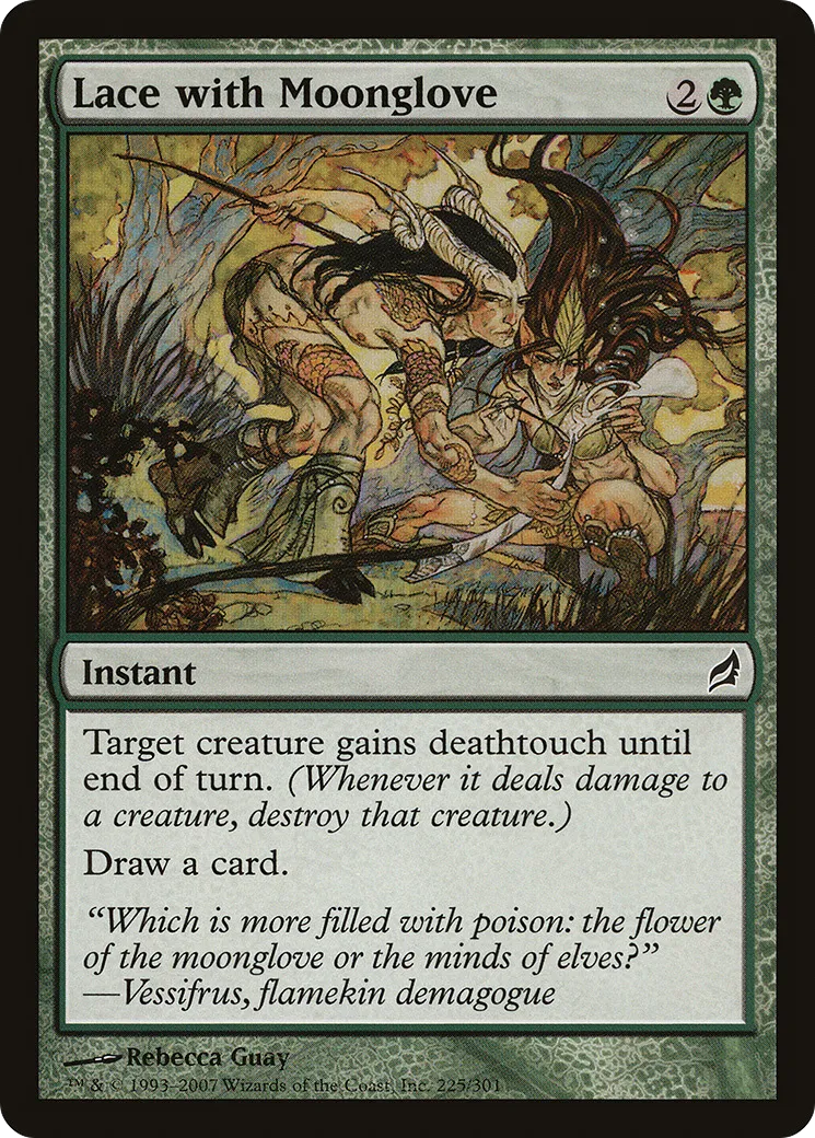 Arroser de digitale lunaire — Lorwyn — Magic: The Gathering