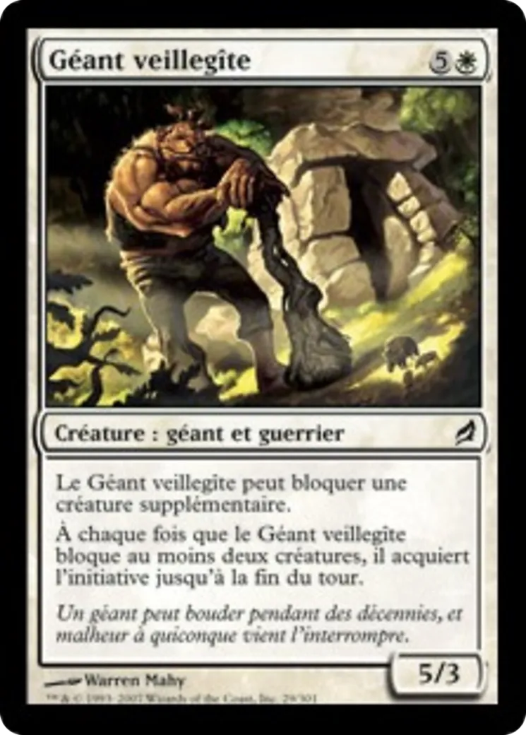 Géant veillegîte — Lorwyn — Magic: The Gathering