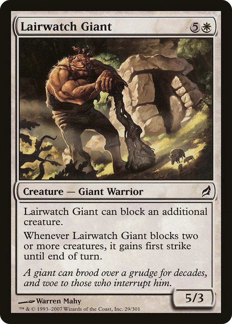 Lairwatch Giant — Lorwyn — Magic: The Gathering