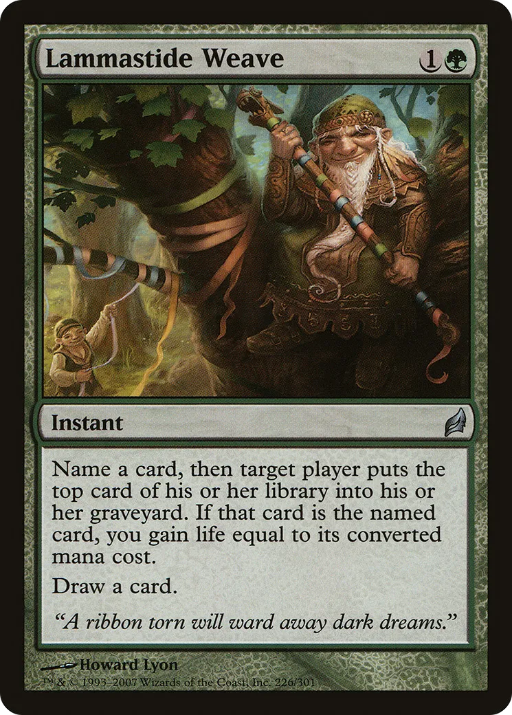 Banderoles de Lammas — Lorwyn — Magic: The Gathering