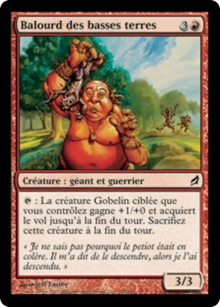 Balourd des basses terres — Lorwyn — Magic: The Gathering