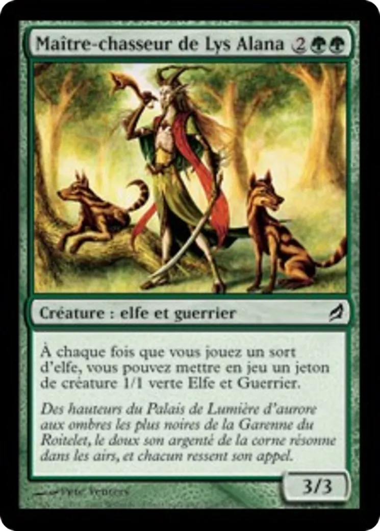 Maître-chasseur de Lys Alana — Lorwyn — Magic: The Gathering