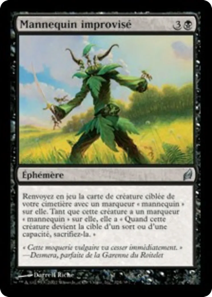 Mannequin improvisé — Lorwyn — Magic: The Gathering
