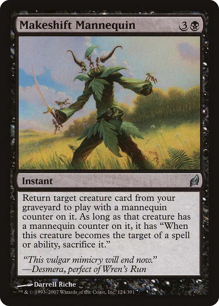 Mannequin improvisé — Lorwyn — Magic: The Gathering