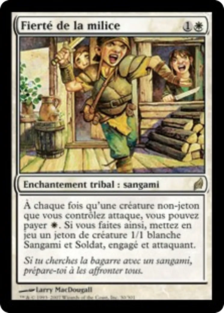 Fierté de la milice — Lorwyn — Magic: The Gathering