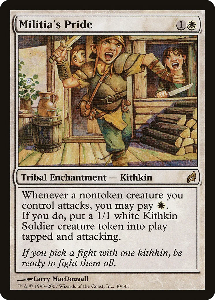 Fierté de la milice — Lorwyn — Magic: The Gathering