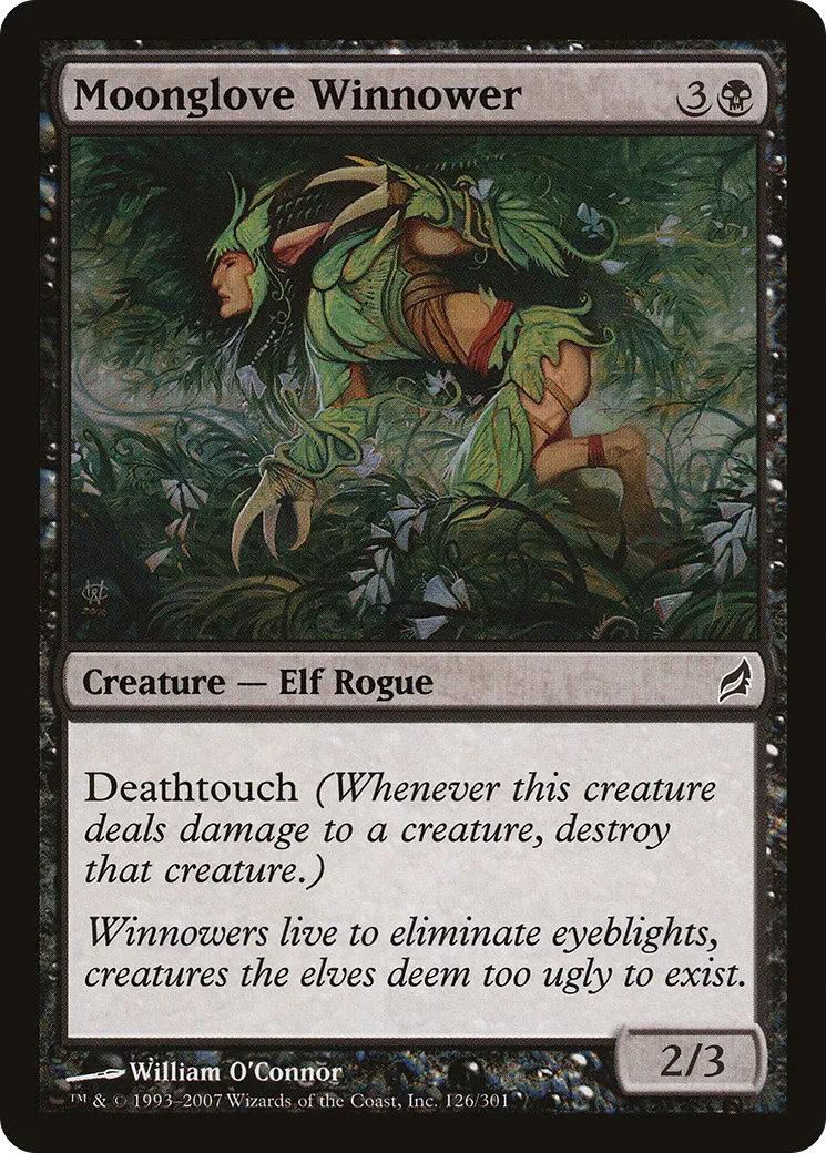 Vanneur à la digitale lunaire — Lorwyn — Magic: The Gathering