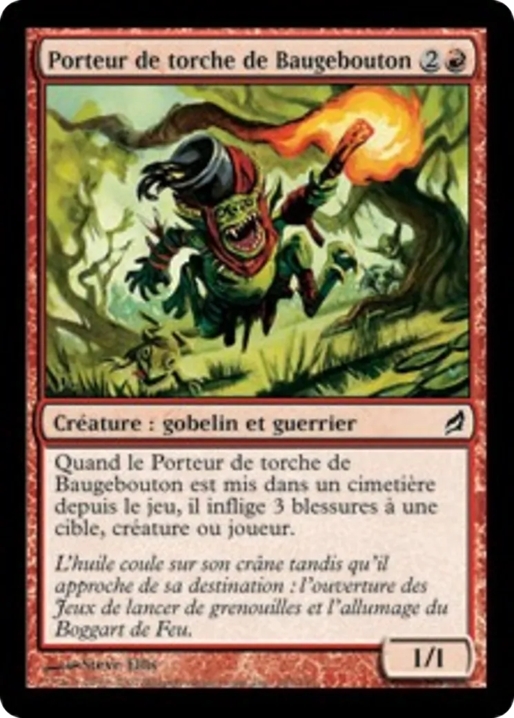 Porteur de torche de Baugebouton — Lorwyn — Magic: The Gathering