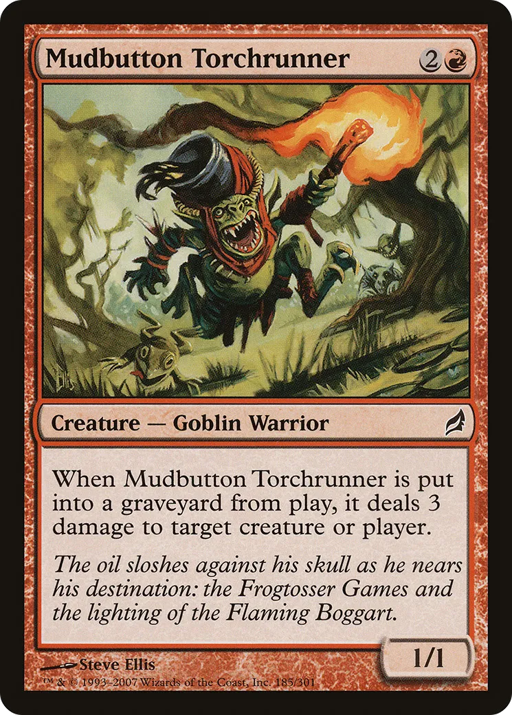 Mudbutton Torchrunner — Lorwyn — Magic: The Gathering