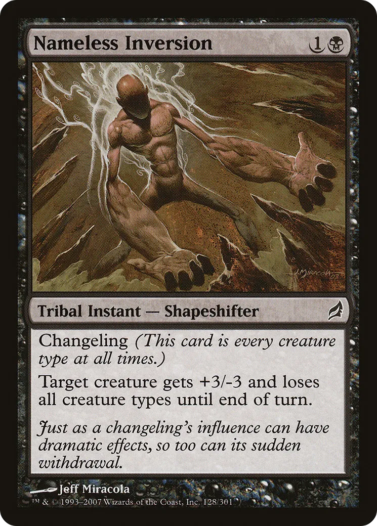 Nameless Inversion — Lorwyn — Magic: The Gathering