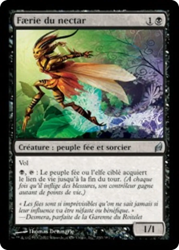 Faerie du nectar — Lorwyn — Magic: The Gathering