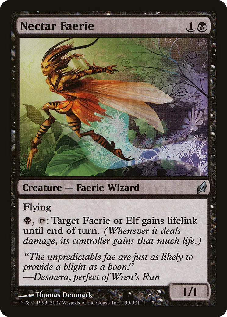 Nectar Faerie — Lorwyn — Magic: The Gathering