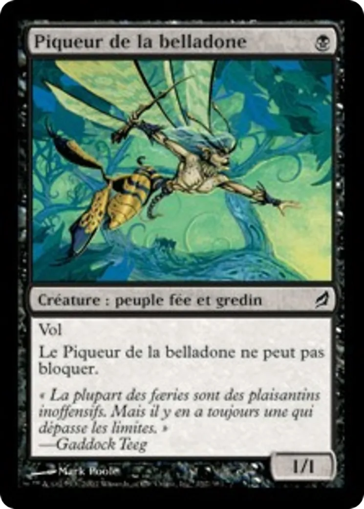 Piqueur de la belladone — Lorwyn — Magic: The Gathering