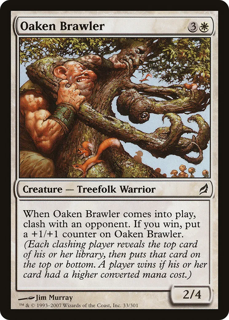 Oaken Brawler — Lorwyn — Magic: The Gathering