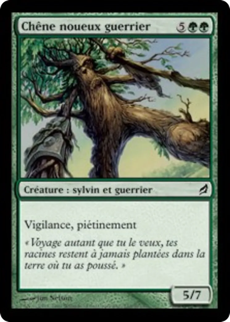 Chêne noueux guerrier — Lorwyn — Magic: The Gathering