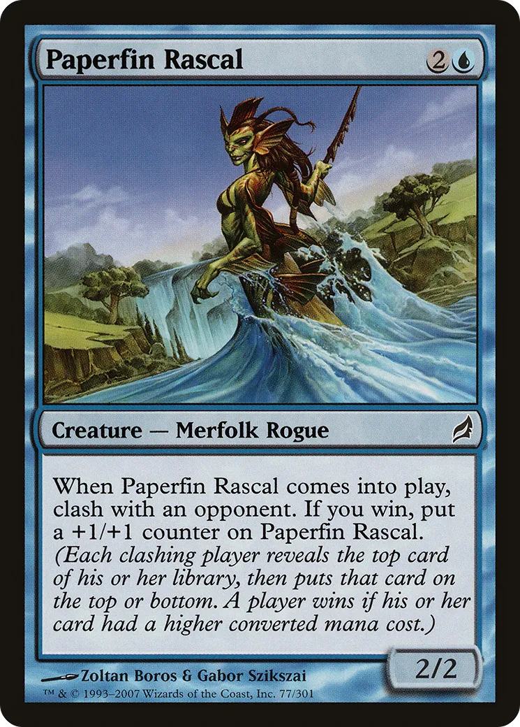Paperfin Rascal — Lorwyn — Magic: The Gathering